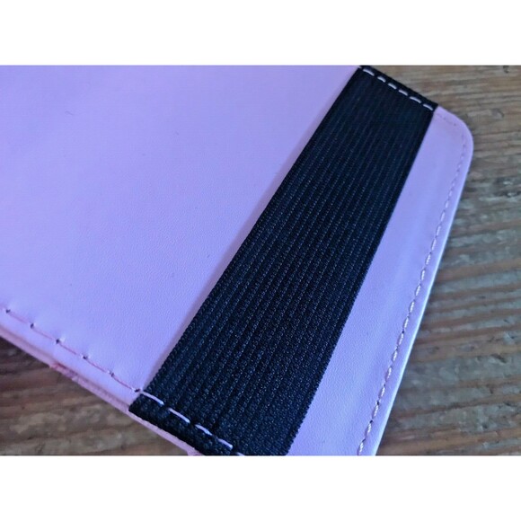Coolman Golf Scorecard Holder Pink Embroidered Logo Golfer Score Card Portfolio - Picture 4 of 8